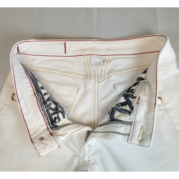 Marithe Francois Girbaud Women's Jeans 98% Cotton 2% Elastane Size 31 x 29.5 - Picture 6 of 16